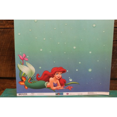 Papier 12x12 Disney - Ariel